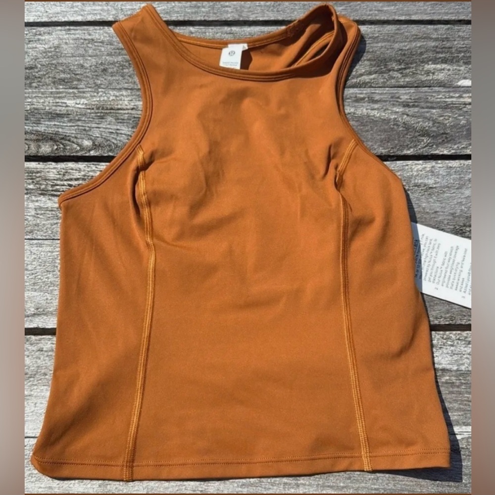 Lululemon Athletica Tank Top in Warm Brown